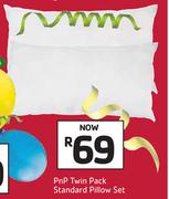PnP Twin Pack Standard Pillow Set