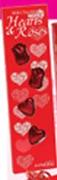 4 Piece Solid Heart and Roses