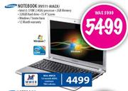 Samsung Notebook (RVS11-AOAZA)