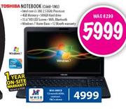 Toshiba Notebook (C660-1M)