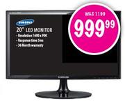 Samsung 20" LED Monitor