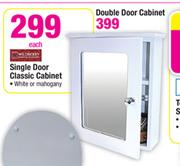 Single Door Classic Cabinet-Each