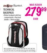Bad Boy Technical Backpack-each