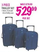 3-Piece Trolley Set-50cm/55cm and 65cm per set