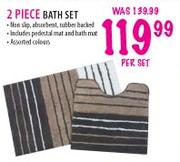 2 Piece Bath Set