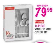 Prestige 16 Piece Stainless Steel Cutlery Set