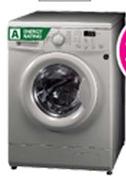 LG Metallic Silver Front Load Washing Machine-7kg