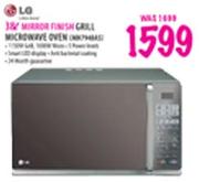 LG Mirror Finish Grill Microwave Oven-38l