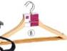 Simple Choice Wooden Hangers-2 Pack