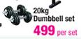 Trojan 20kg Dumbbell Set