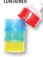 Snookums 4 Division Formula Container