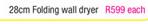 Always Home 28cm Folding Wall Dryer-Each