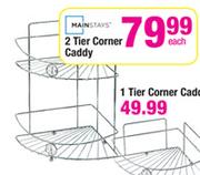 Mainstays 2 Tier Corner Caddy-Each