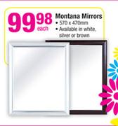 Montana Mirrors-570 x 470mm Each