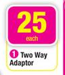 Two Way Adaptor