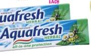 Aquafresh Toothpaste-100ml Each