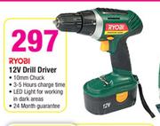 Ryobi 12V Drill Driver