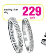 Sterling Silver Ring-Each