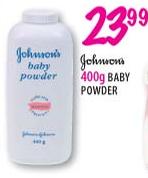 Jonhson's Baby Powder-400g 