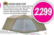 Camp Master Lagoon Cabin 8 Tent-485cm x 485cm x 210cm (H)
