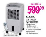 Special Logik Air Cooler With Remote m.guzzle .za