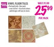 Vinyl Floor Tiles Per Pack