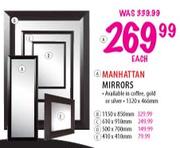 Manhattan Mirrors Manhattan Mirrors-1150 x 850mm 