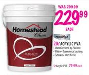Homestead Acrylic PVA-20l