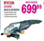 Ryobi Angle Glinder-2450W