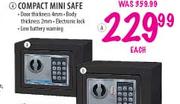 Compact Mini Safe