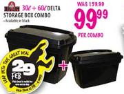 Storage Box Combo Delta-30l+60l