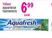 Aquafresh Toothpaste-100ml