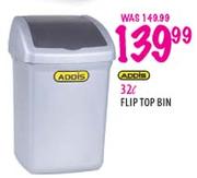 Addis Flip Top Bin-32 Ltr