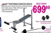 Trojan Performa Exercise Bench