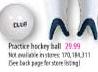 Practice Hockey Ball