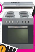 Kelvinator Stainless Steel Oven,Hob and Cookerhood-600mm