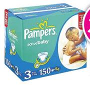 Pampers Active Baby Midi 150's Per Pack