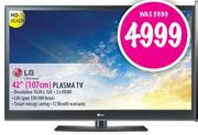 LG 42"(107cm) Plasma TV