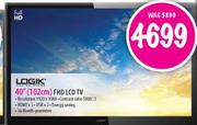 Logik FHD LCD TV-40" (102cm)