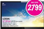 Logik LCD TV HD Ready-32" (81cm)
