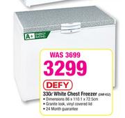 Defy 330L White Chest Freezer(DMF452)