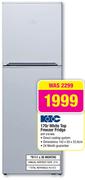 KIC 170L White Top Freezer Fridge(KTF518WH)