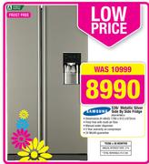 Samsung 539L Metallic Silver Side By Side Fridge(RSA1WTMG1)