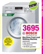 Bosch 6Kg Silver Front Load Washing Machine(WAB2026SZA)