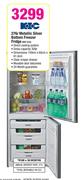 KIC Metallic Silver Bottom Freezer Fridge-276Ltr(KBF 630)