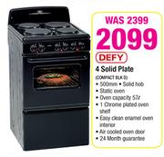 Defy 4 Solid Plate(COMPACT BLK D)