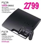 PSB 160GB Console
