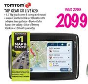 TomTom Top Gear Go Live 820 