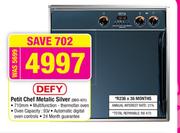 Defy Chef Metalic Silver