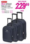 Monarch 48cm Upright Trolley Case-each